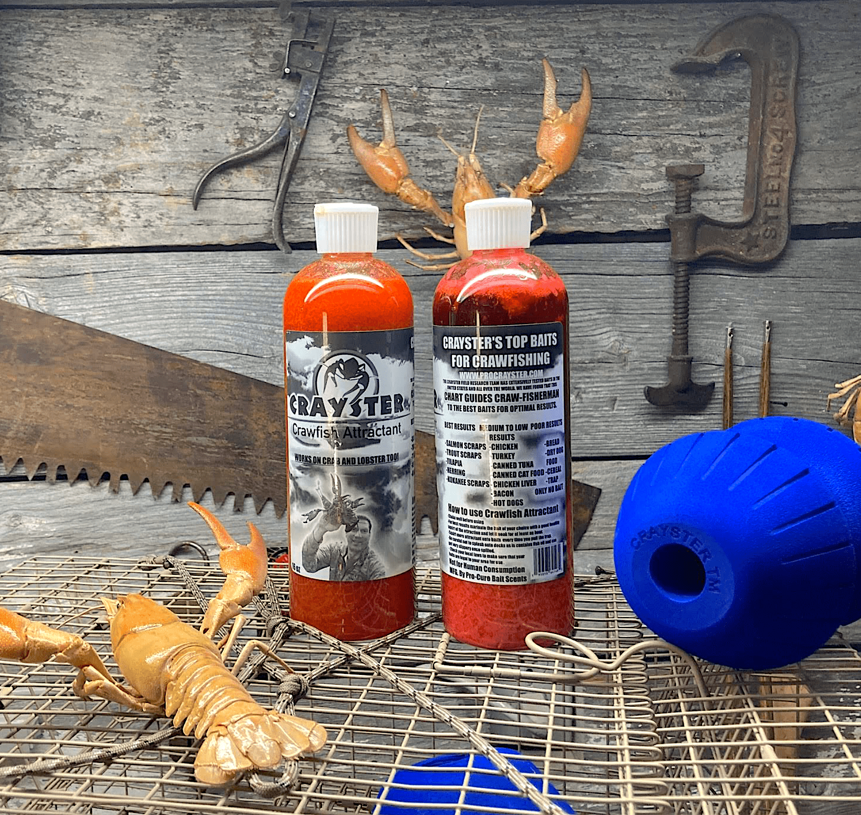 Crayster Crawfish Attractant by Pro-Cure Bait Scents Two Pack - Image 2